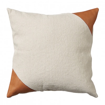 Combination Cushion Triangle アイボリー×キャメル【SWOF】