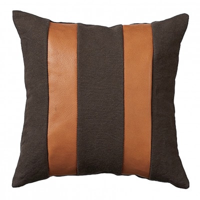 Combination Cushion Stripe ブラウン×キャメル【SWOF】