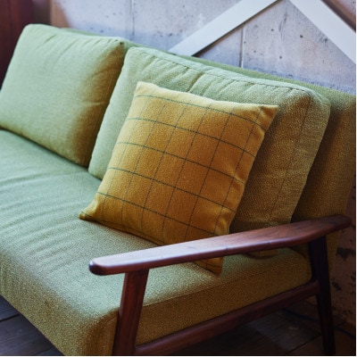 Cushion リボン マスタード【SWOF】