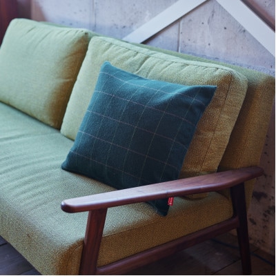 Cushion リボン グリーン【SWOF】