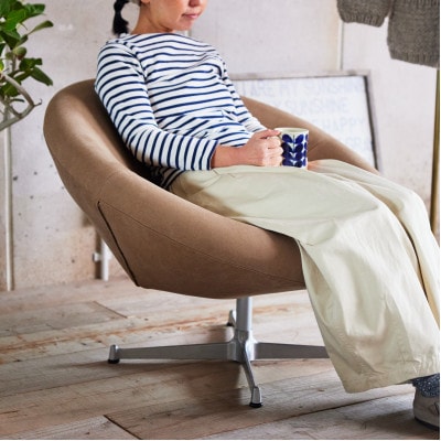 Space Chair 1人掛け(スペースチェア)倉敷帆布 ベージュ【SWOF】