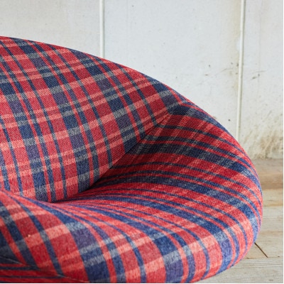 Space Chair 1人掛け(スペースチェア)ガルボ タータンレッド【SWOF】