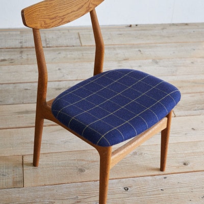 Cordial Dining Chair BRフレーム リボン ネイビー【SWOF】