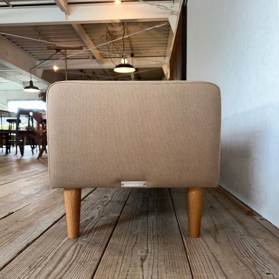 150 Bench(150ベンチ)倉敷帆布 ベージュ BR鉛筆脚【SWOF】