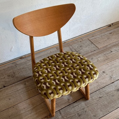 Lager Chair(ラガーチェア)モコ グリーン ミディアムブラウンフレーム【SWOF】