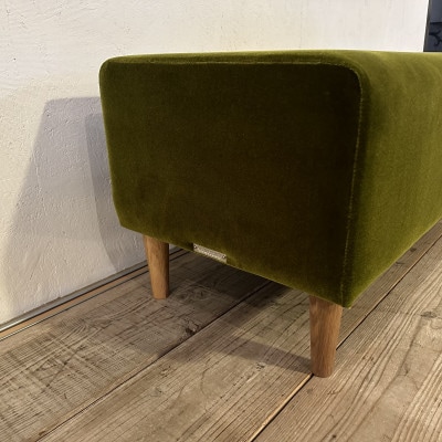 150 Bench(150ベンチ)モケット グリーン BR鉛筆脚【SWOF】