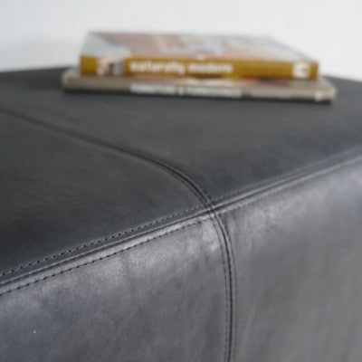 150 Bench(150ベンチ)オイルレザー 墨ブラック NAベース脚【SWOF】