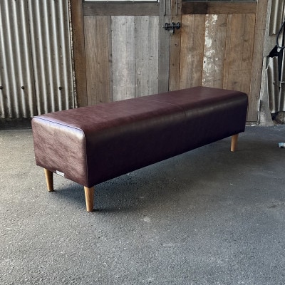 150 Bench(150ベンチ)アンティーク ダークブラウン NAオーク脚【SWOF】