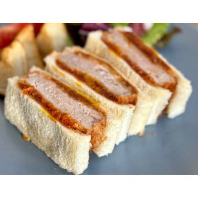 【4食入り】極味～KIWAMI～旨味凝縮　国産豚ヒレかつサンド【配送不可地域：離島】