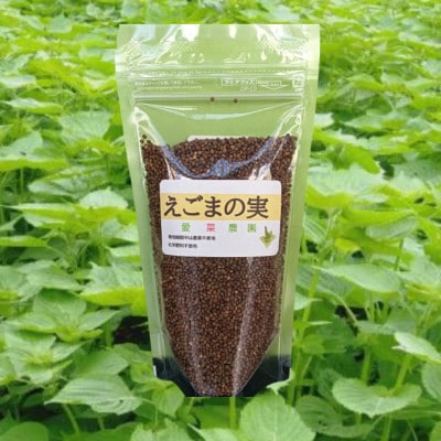 ≪110g×1≫　国産えごまの実　パックチャック(ジッパー)付き　大阪産(もん)認定品