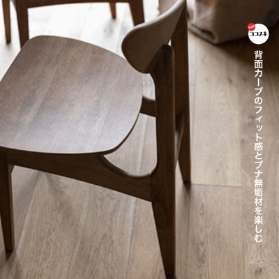 Feld Dining Chair (フェルドダイニングチェア) ダークブラウンフレーム【SWOF】