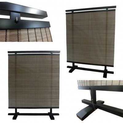 衝立 081 ダークブラウン パーティション