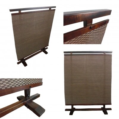 衝立 080-CH 茶竹 パーティション