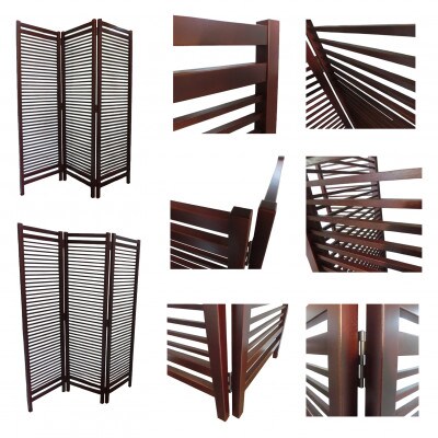 格子 スクリーン ブラウン DK-22-PC