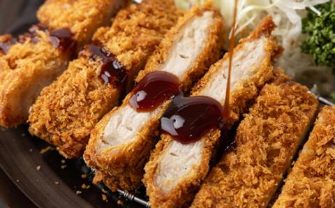 ≪冷凍≫工場直営　とんかつの山田屋の富ロースかつ(180g×9枚)特製ソース付き　【配送不可地域：離島】