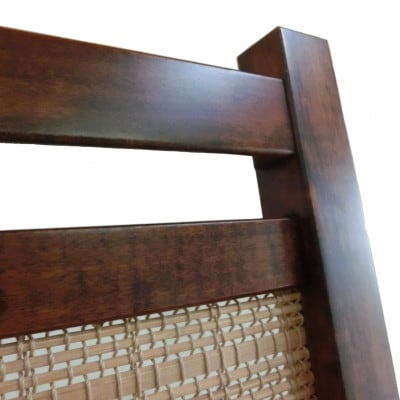 インテリア家具 間仕切り 折りたたみ式 燻し竹  高さ150cm D-07