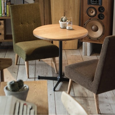 Seba Chair (セバチェア) モケット クリンプオリーブ【SWOF】