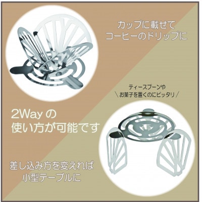 ステンレスコーヒードリッパー