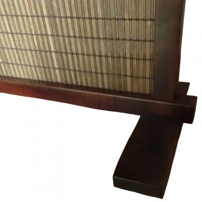 インテリア家具 木簾衝立　D-082