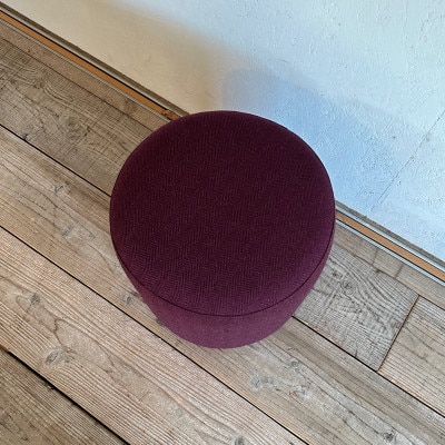 Column Stool M(コラムスツール)ヘリンボーン ワイン【SWOF】