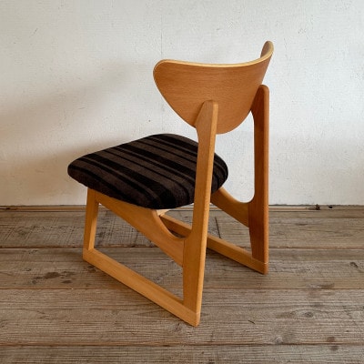 Lager Chair(ラガーチェア)ガルボ ダークブラウン ナチュラルフレーム【SWOF】