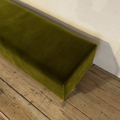 150 Bench(150ベンチ)モケット グリーン BR鉛筆脚【SWOF】