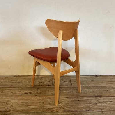Karl Dining Chair(カールダイニングチェア)ランド レッド NAフレーム【SWOF】