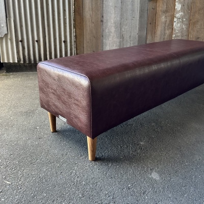 130 Bench(130ベンチ)アンティーク ダークブラウン NAオーク脚【SWOF】