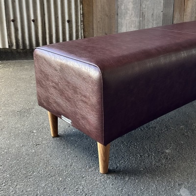 150 Bench(150ベンチ)アンティーク ダークブラウン NAオーク脚【SWOF】