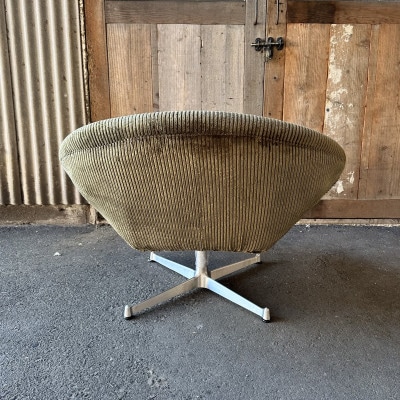 Space Chair 1人掛け(スペースチェア)コーデュロイ オリーブ【SWOF】