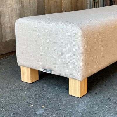 130 Bench(130ベンチ)NC アイボリー NAベース脚【SWOF】