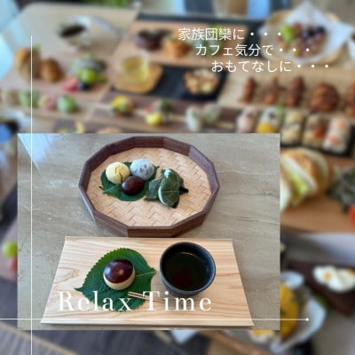 【天然木無垢材ヒノキ】おしゃれでかわいいランチ・カフェプレート　木製食器2枚セット　