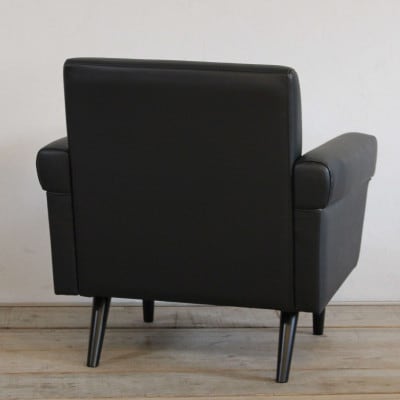 Marguerite Sofa 1人掛け (マーガレットソファ) プレザント　ブラック【SWOF】