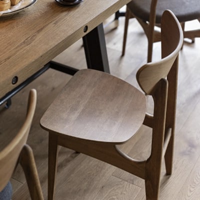 Feld Dining Chair (フェルドダイニングチェア) ダークブラウンフレーム【SWOF】