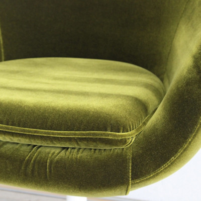 Cosmic Chair(コスミックチェア)サークル脚 モケット グリーン【SWOF】