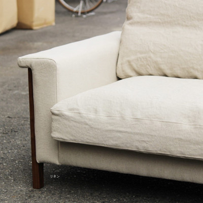 Cloud Sofa 2.5人掛け (クラウドソファ) リネン【SWOF】【配送不可地域：離島・沖縄県】