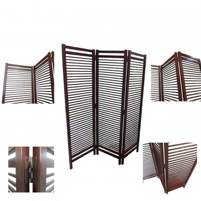 格子 スクリーン ブラウン DK-22-PC