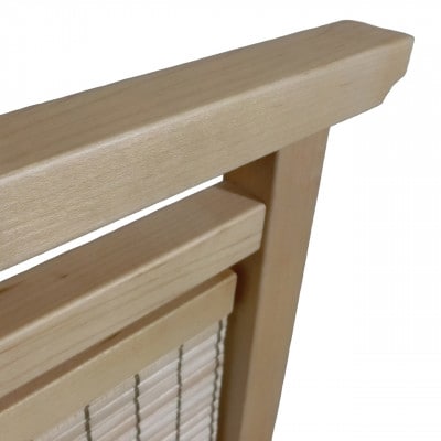 和風衝立12木地仕上げ