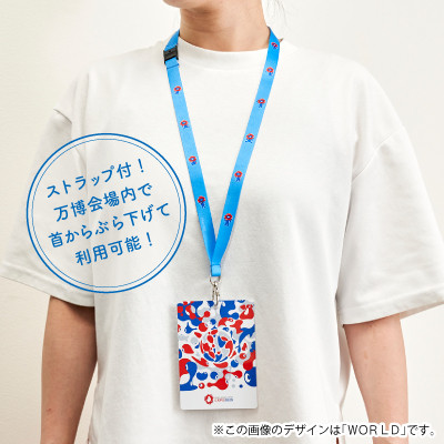 【2025年大阪・関西万博】入場チケット[スクエア記念チケット(FLAME)]　一日券(大人)