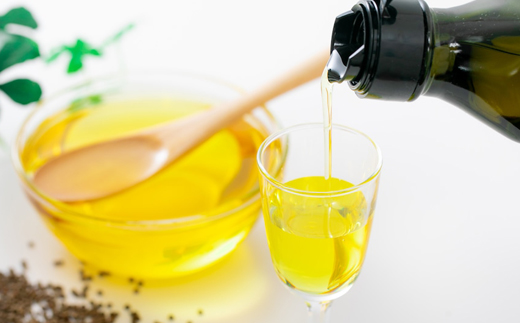 ≪110g×3本≫　国産えごま油「搾りたて」一番搾りのエクストラバージンオイル　大阪産(もん)認定品