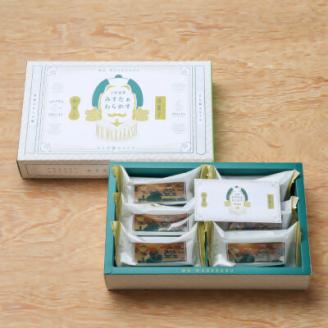 大阪銘菓みすたぁわらかす　6個入り　わらび餅とカステラの絶妙なハーモニー　個包装で便利です!