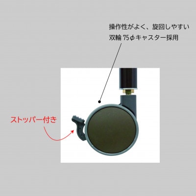 ステンレスワゴン・ブラウン