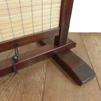 インテリア置物 高さ50cm 木簾結界衝立 室内の間仕切り・装飾性のある調度品 DK-22-KR