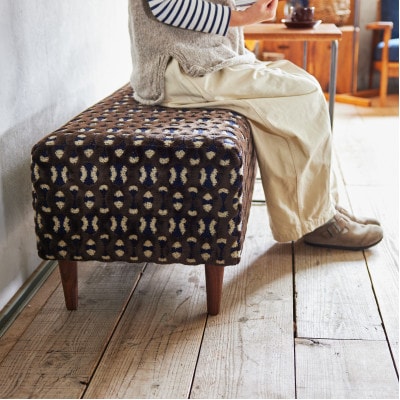 150 Bench(150ベンチ)モコ ブラウン BR鉛筆脚【SWOF】