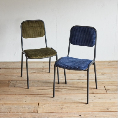 Campus Chair(キャンパスチェア)コーデュロイ オリーブ【SWOF】