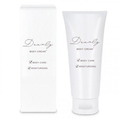 DEARLY ボディクリーム プラス 100g　スキンケアに!乾燥対策に保湿化粧品を!
