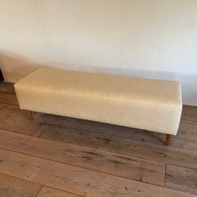 130 Bench(130ベンチ)ランド アイボリー BR鉛筆脚【SWOF】