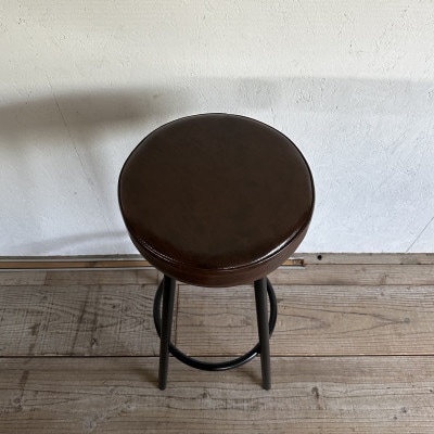 Forge Counter Stool ビンテージ ダークブラウン【SWOF】