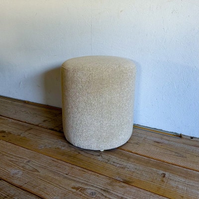 Column Stool M(コラムスツール)モケット クリンプベージュ【SWOF】