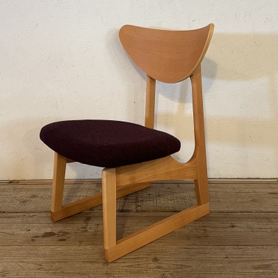 Lager Chair(ラガーチェア)NC パープル ナチュラルフレーム【SWOF】